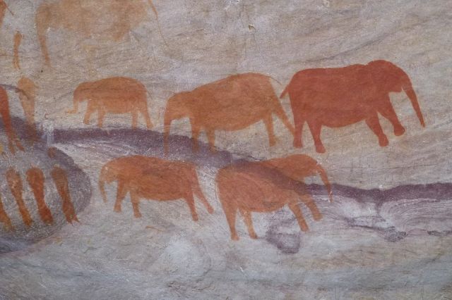what are rock paintings