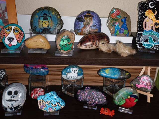 what to do with painted rocks